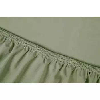 Простыня на подкладке кайори «Эдо», натуральный хлопок Kayori, оливковый