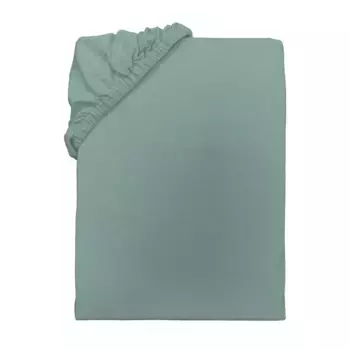 Простыня на подкладке TOM TAILOR HOME, цвет eucalyptus