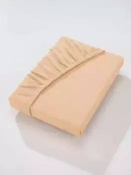 Простыня на подкладке Washpur, (1 шт.) Wschepur Б: 180-200 см, бежевый