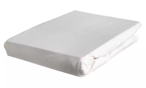 Простыня на пружинном блоке - перламутр - эластичный трикотаж - 180 x 220 см Wlfing