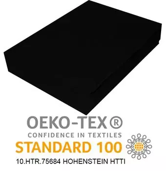 Простыня на резинке 200х200см ЧЕРНАЯ простыня из джерси Простыня из 100% ХЛОПКА Timex-Pol