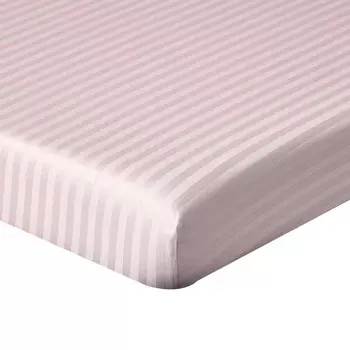 Простыня на резинке Homescapes, 90x190 см, цвет Flieder