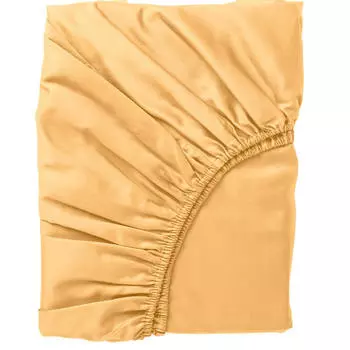 Простыня на резинке Ikea Nattjasmin 180x200 см, желтый