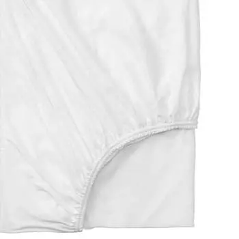Простыня на резинке Ikea Varvial 180x200 см, белый