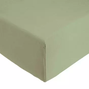 Простыня на резинке из чистого хлопка - Сена/Луара/эксклюзив Lisola Stone, лес, двуспальный