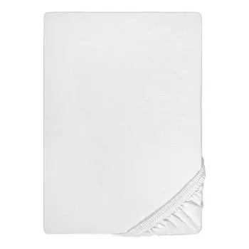 Простыня на резинке из джерси 0077866 Biberna, белый