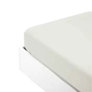 Простыня на резинке из хлопкового перкаля однотонного цвета - Arianna Fazzini