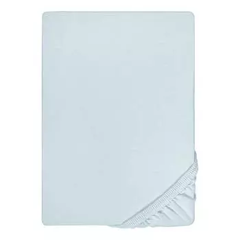 Простыня на резинке sleep & protect 0077145 Biberna, синий