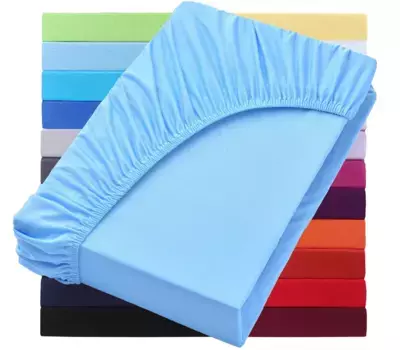 Простыня NatureMark, голубой