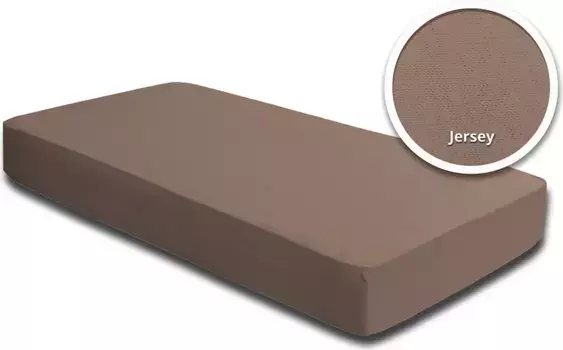 Простыня One-Home, коричневый