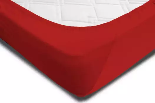 Простыня One-Home, красный