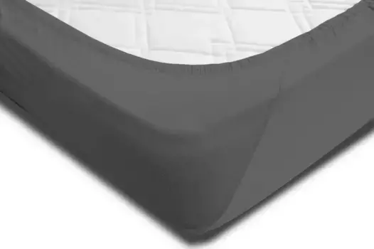 Простыня One-Home, серый