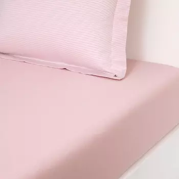 Простыня Oxford из цельного египетского хлопка на подгонке Ralph Lauren Home, розовый