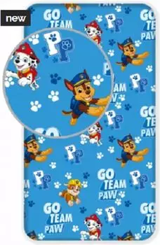 Простыня Paw Patrol 100% хлопок 90х200 см + 25см BrandMac