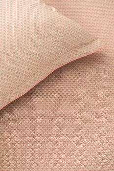 Простыня Pip Studio Mi Vida цвет светло-розовый размер 100х200 для матрасов высотой до 25см