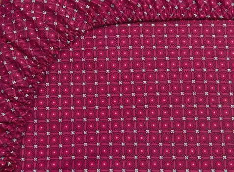 Простыня Pip Studio Startile Light цвет красный, размер 160х200х25