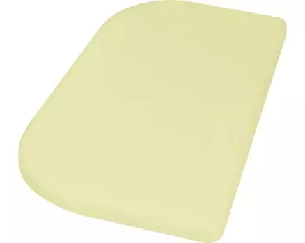 Простыня Playshoes из хлопка для боковой кровати 81 x 42 см, желтая