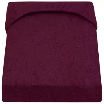 Простыня Posteli, бордовый