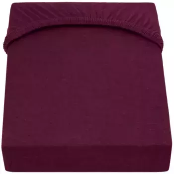 Простыня Posteli, бордовый