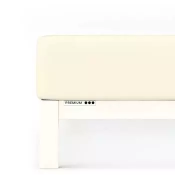 Простыня премиум класса Schlafgut, желтый