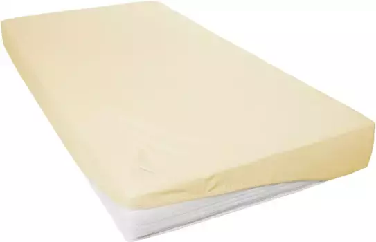 Простыня Primera "Флисовая простыня Тедди", подходит для стандартных матрасов 140-160х200 см, 1 шт., цвет pfirsich