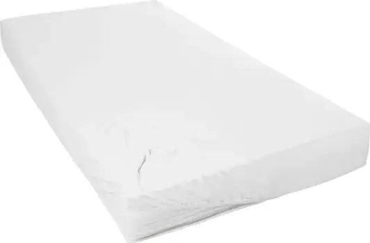 Простыня Primera "Мако из тонкого трикотажа", подходит для стандартных матрасов 90-100х200 см, 1 шт., белый