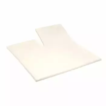 Простыня Primera "Простыня из тонкого джерси с эластаном для разделенного топпера", подходит для матрасов с разделенным топпером 180-200х200-220 см, 1 шт., цвет ecru