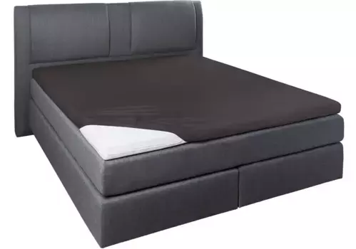 Простыня Primera " Простыня из тонкого джерси с эластаном для матрасов-топперов", подходит для матрасов-топперов и кроватей с пружинными матрасами 90-120х200-220 см, 1 шт., темно-коричневый