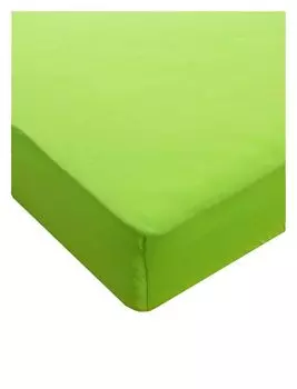 Простыня приталенного джерси Julie Julsen 230 гм2 яблочно-зеленая, Julie 180 см x 200 см