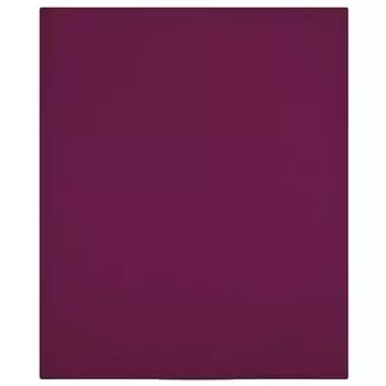 Простыня приталенного джерси The Living Store бордовый красный 140х200 см хлопок