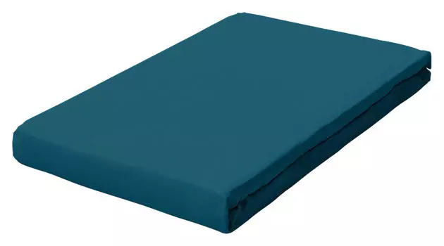 Простыня pure jersey Schlafgut, голубой