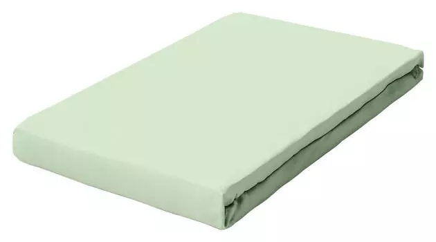 Простыня pure jersey Schlafgut, светло-зеленый