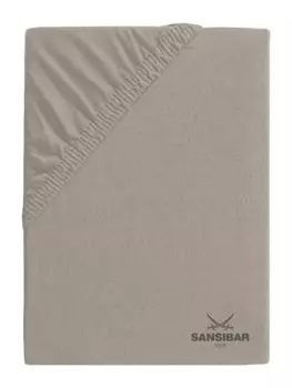 Простыня Sansibar, серо-коричневый