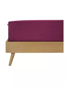 Простыня Schiesser, цвет beere