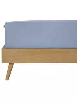 Простыня Schiesser, светло-синий