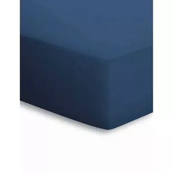 Простыня Schlafgut из джерси и эластана, приталенная простыня 140x200см - 160x220см Marine Schlafgut