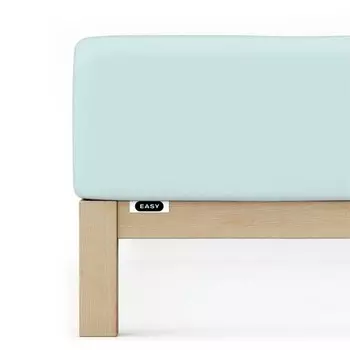 Простыня schlafgut Jersey Elasthan, 120x40x220 см цвет petrol light