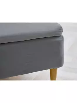 Простыня SDAHL Topper Calm, цвет stone grey