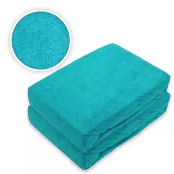 Простыня Sdseetraum, бирюзовый