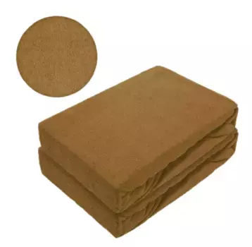 Простыня Sdseetraum, коричневый