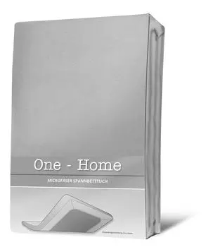 Простыня серебристая 180х200 см - Простыня из микрофибры 200х200 см One-Home, серебро