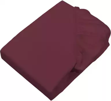 Простыня SETEX на подгонке " Мелкий лен по размеру. 70х140, 90х200, 140х200 или 180х200 см", для матрасов высотой до 23 см, зимних, простыней 90х200 см, 1 шт., цвет bordeau