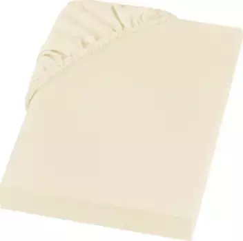 Простыня SETEX "Тонкая фланель REFIBRA", на 60 % состоящая из переработанных волокон 140х200 см, 1 шт., цвет creme