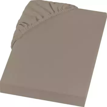 Простыня SETEX "Тонкая фланель REFIBRA", на 60 % состоящая из переработанных волокон 90х200 см, 1 шт., серо-коричневый