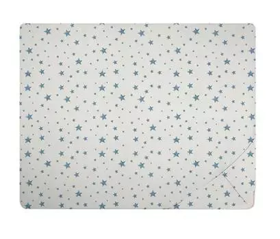 Простыня со звездочкой Hibboux, синий