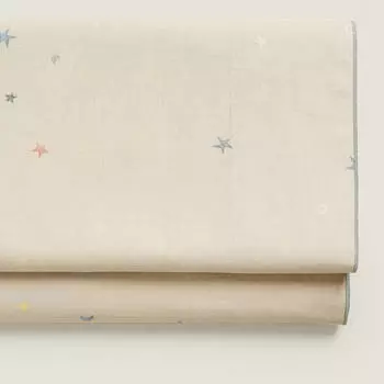 Простыня Созвездие, святящаяся в темноте Zara Home, бежевый