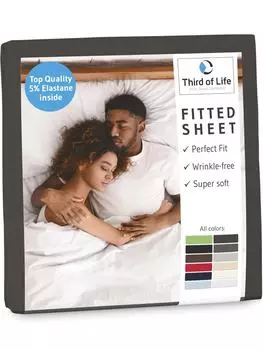 Простыня Third of Life, антрацит