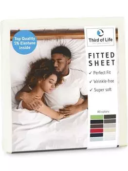 Простыня Third of Life, цвет elfenbein/wei