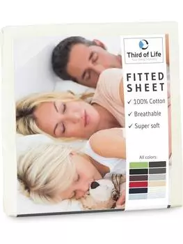 Простыня Third of Life, цвет elfenbein/wei