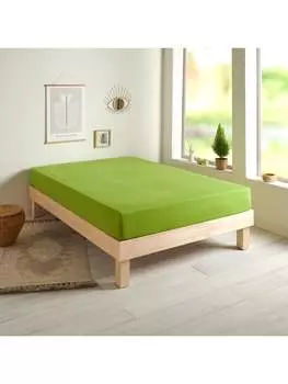 Простыня Traumschlaf, цвет apfelgrn